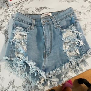Jean shorts